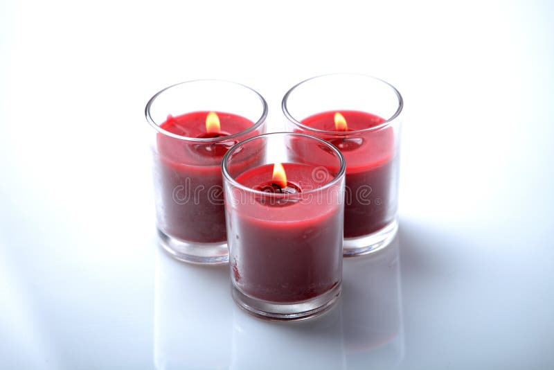 Red candles