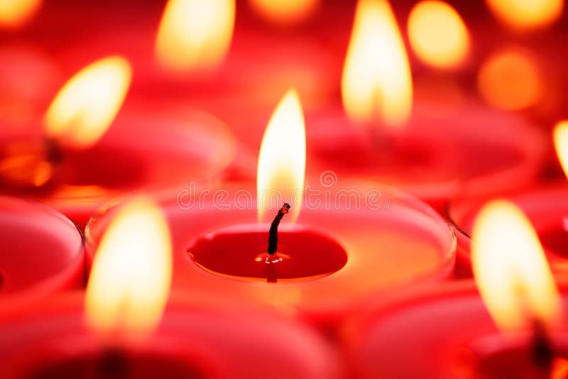 Red candles background stock image. Image of symbol, background - 47778035