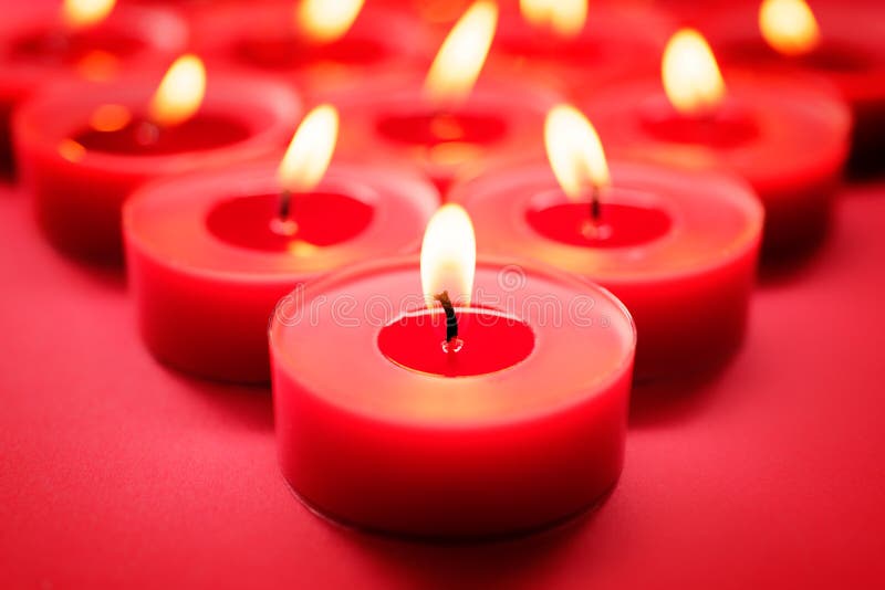 Red candles background stock image. Image of religion - 47778039