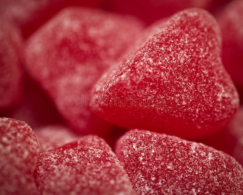 Red candy hearts stock image. Image of snacks, heart 19025427