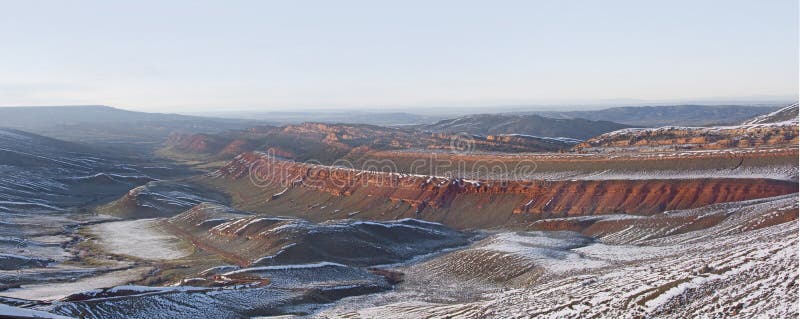 Red Canyon, Wyoming Panorama