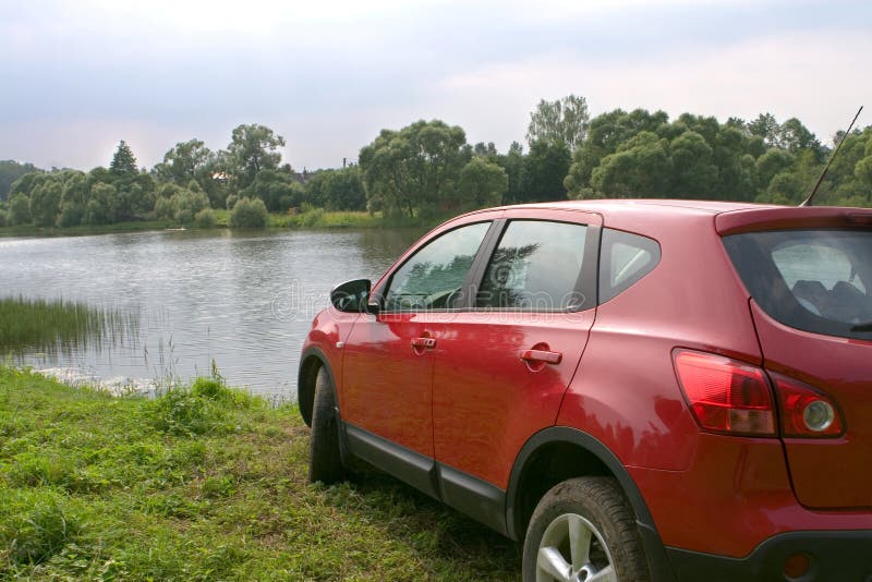 Red car