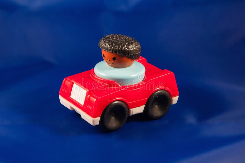Figurine of a Driver in a Toy Car Stock Image Image of driving, wheel 202711143