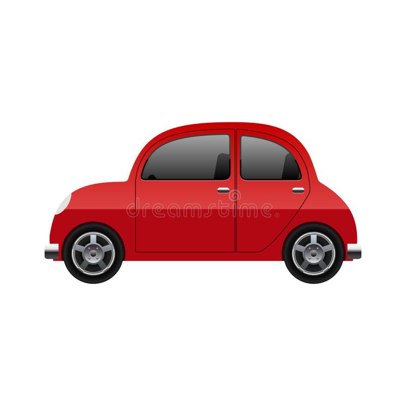 Red car royalty free illustration