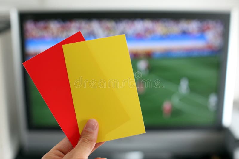 Red card football punishment