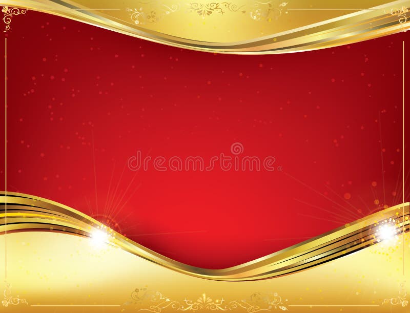 Red Celebration Background for Any Occasion Stock Illustration -  Illustration of luck, golden: 77299089