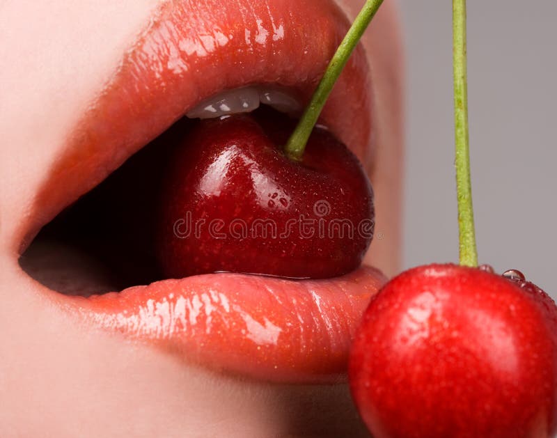 Red cherries