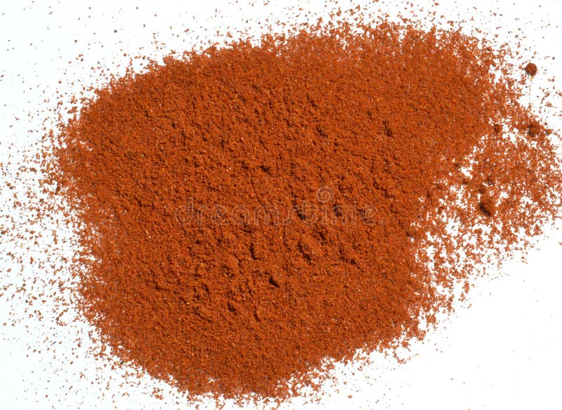 Red chili pepper powder stock image. Image of powder 166320861