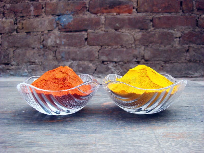 Chilli Powder In A Rustic Wooden Bowl Stock Photo Image of culinary