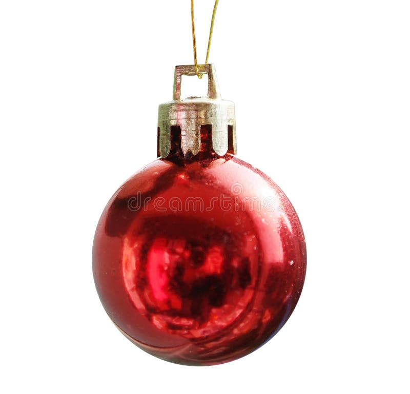 Red Christmas ball