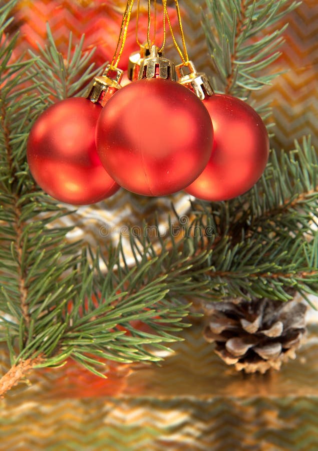 Christmas border stock photo. Image of baubles, pine - 21111962