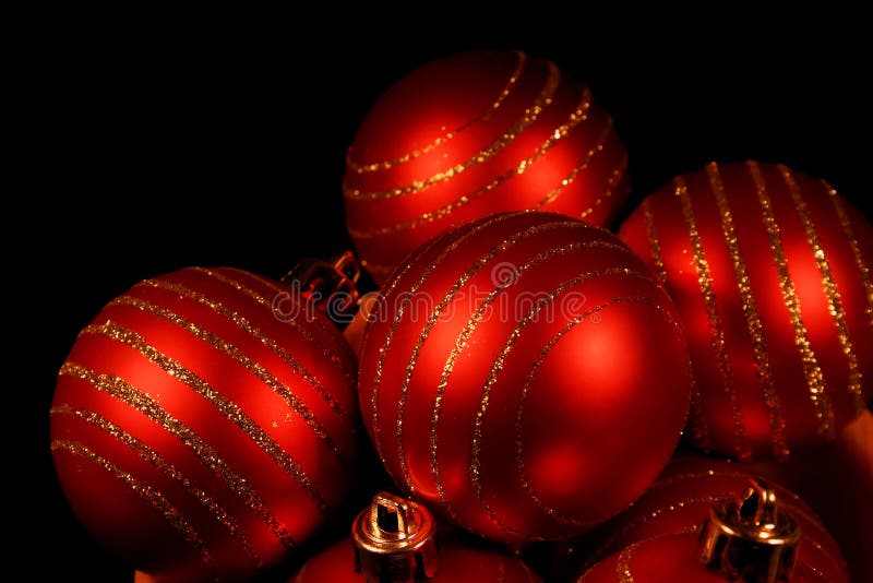 Red christmas decoration stock image. Image of christmas - 3024895