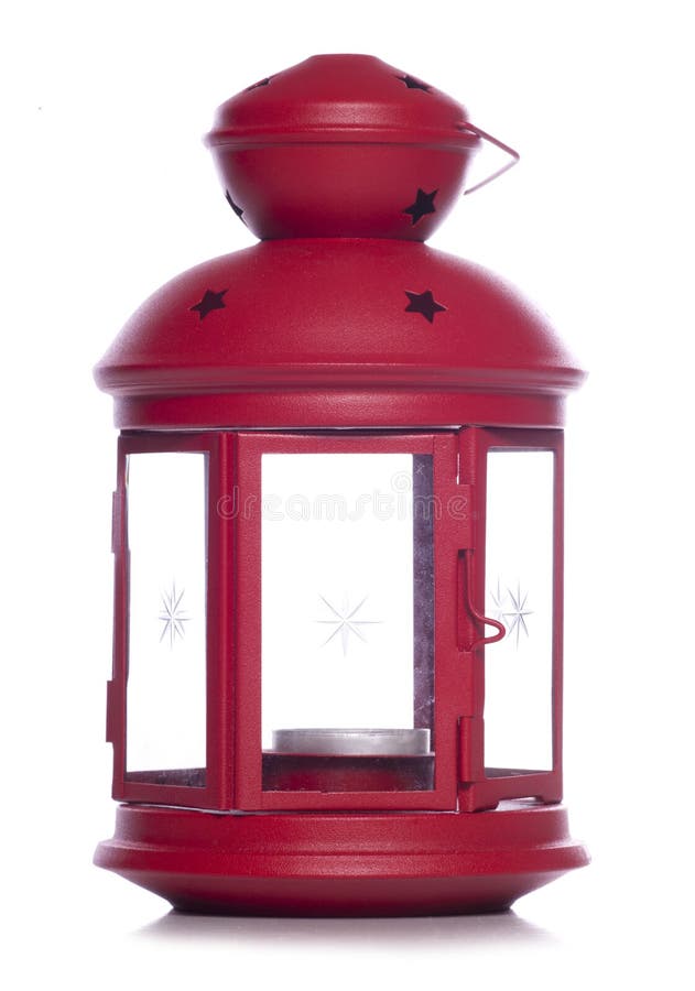 Red christmas lantern stock photo. Image of ornament 35484332