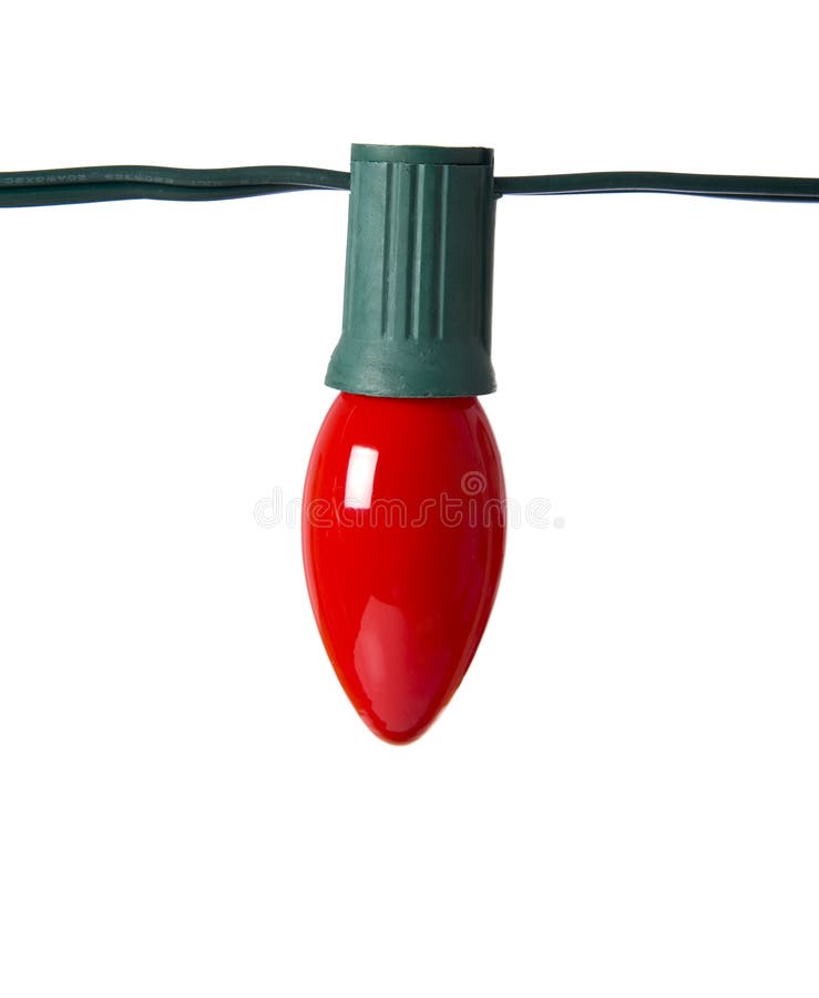 Christmas lights isolated stock photo. Image of panoramic 11999032