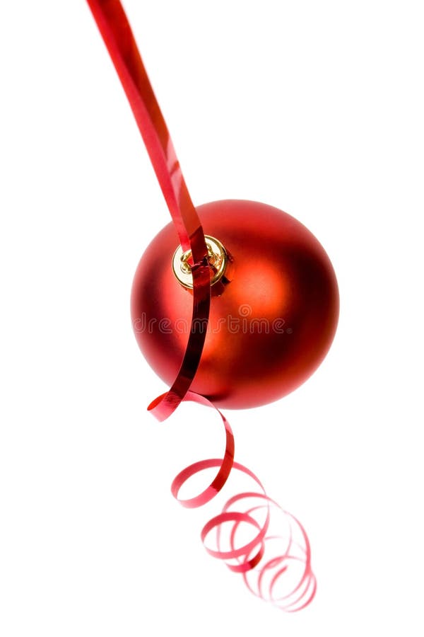 Red Christmas ornament