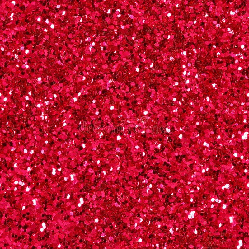 Red Glitter Seamless Pattern Texture