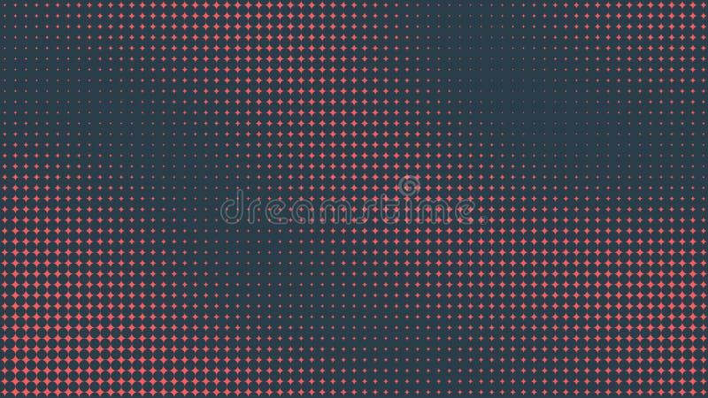Red Circular Halftone Pattern Blur Motion Effect Texture Vector Abstract Background vector illustration