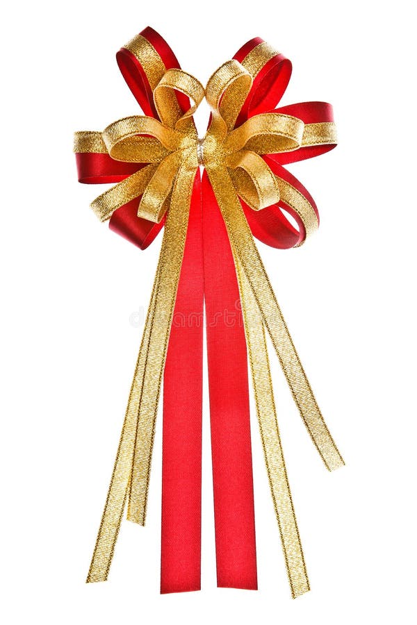 Red cloth ribbon stock photo. Image of christmas, decoration - 23863364