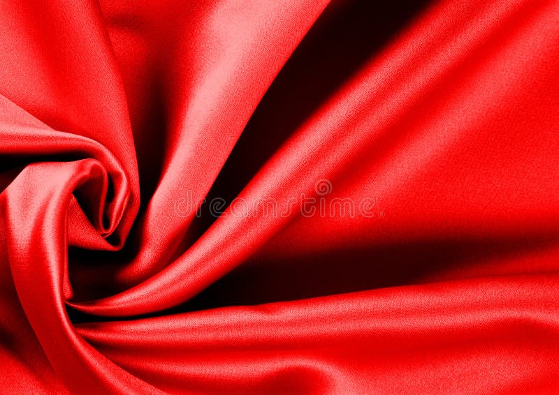 Red Cloth Texture Background. Natural Material Pattern Cover 3D Illustration Stock Illustration