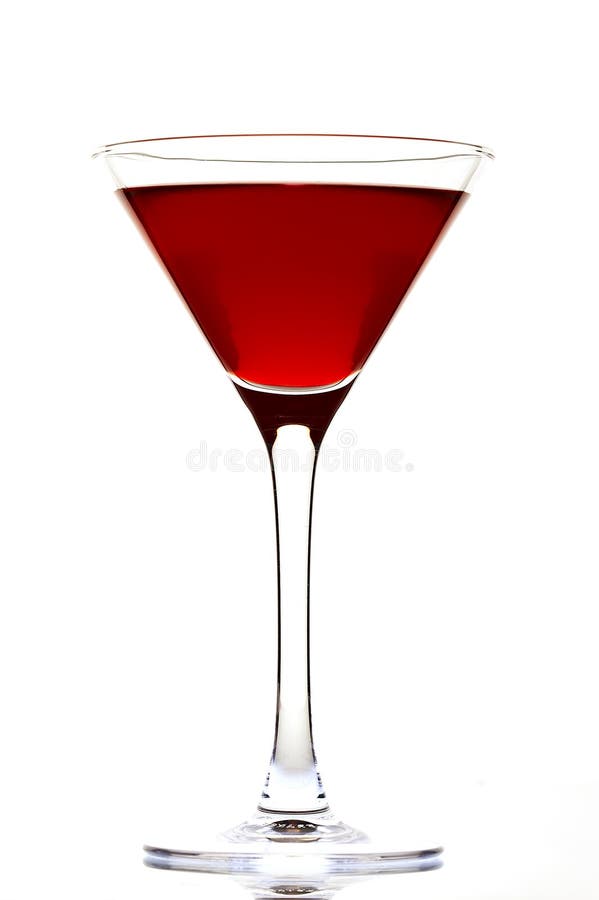 Red cocktail