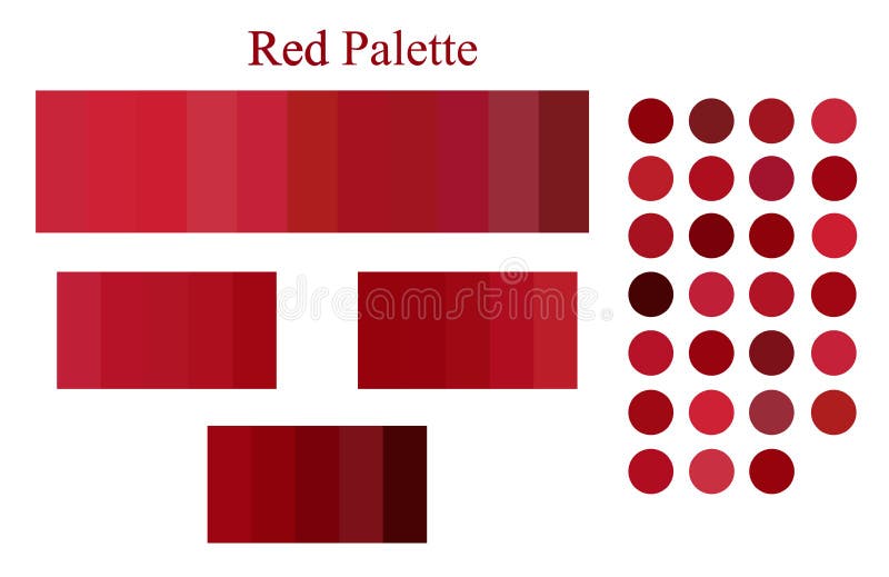 Scarlet Red Color Chart