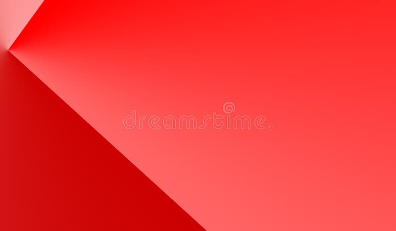 Red color paper abstract background, colourful 3D effect abstract background royalty free illustration