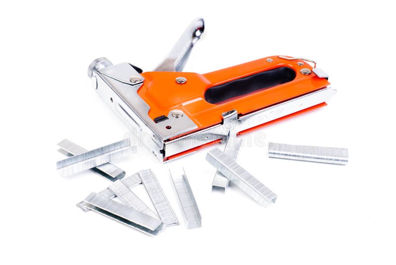 Construction stapler stock image. Image of carpenter 30533707