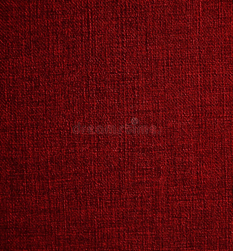 Red Cotton Fabric Texture