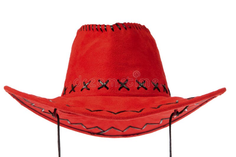 Red cowboy hat