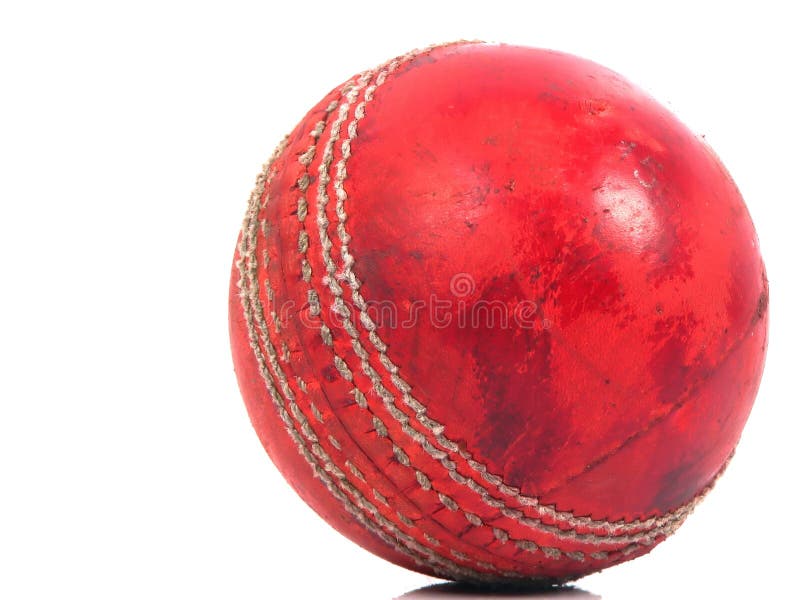 Red cricket ball