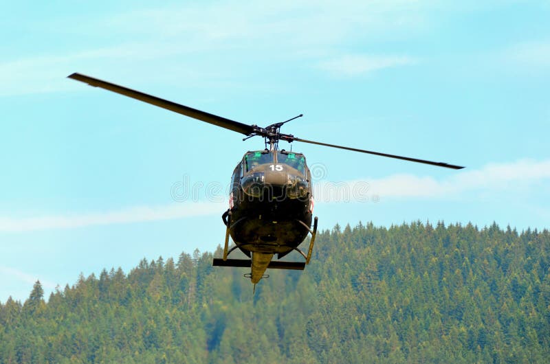 Red Cross Helicopter Landing Stock Image Image of skiers, helicopter