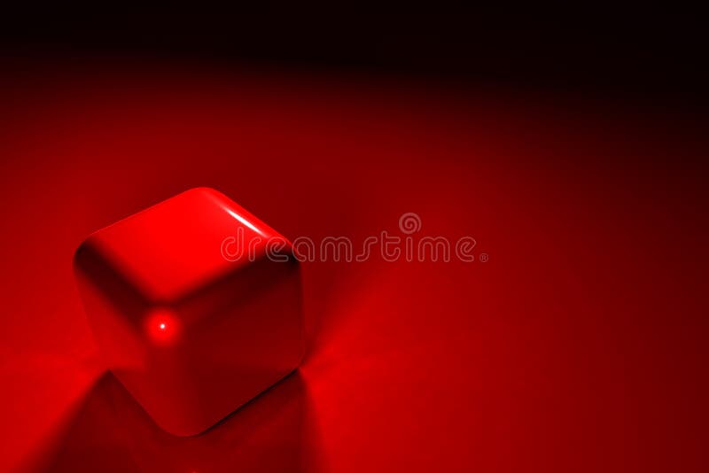 Red cube