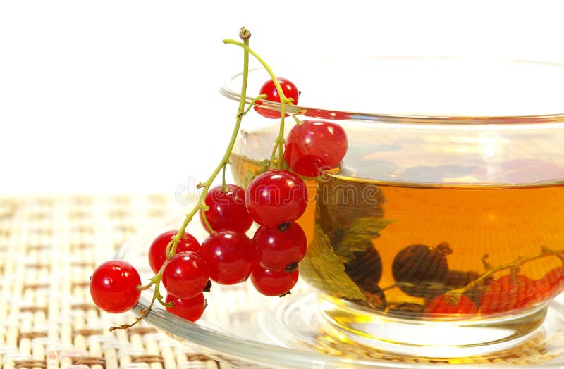 Red currant and tea