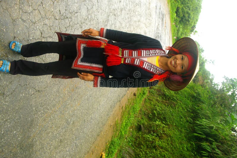 Red Dao ethnic female