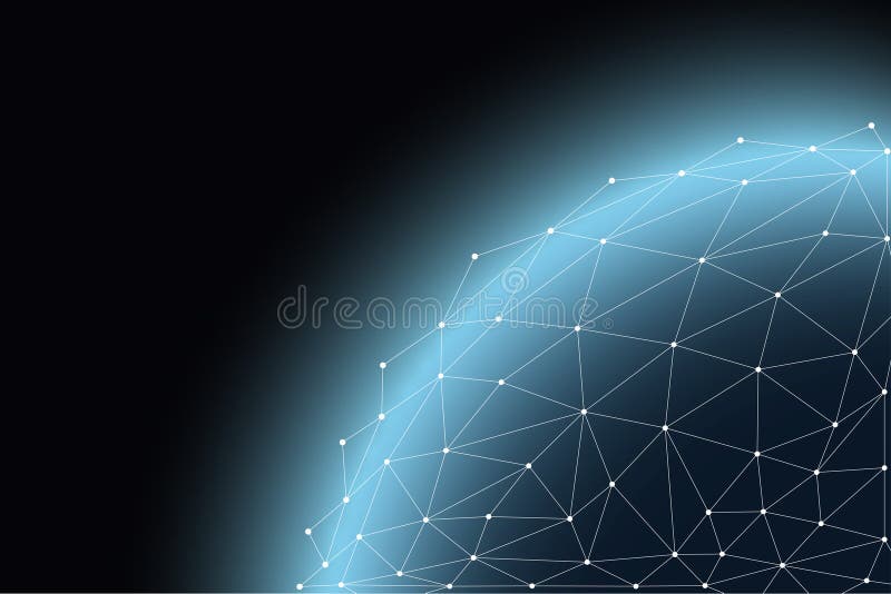 Red de comunicaciones globales en todo el mundo, intercambio de información mundial por interred imágenes de archivo libres de regalías Red de comunicaciones globales en todo el mundo, intercambio de información mundial por interred imágenes de archivo libres de regalías