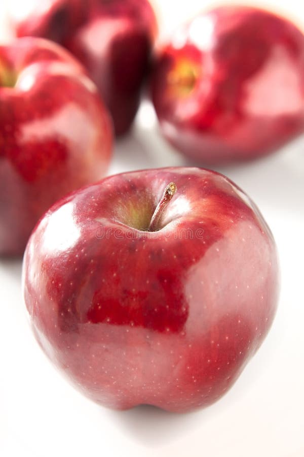 Red apples stock photo. Image of shape, organic, delicious 17045782