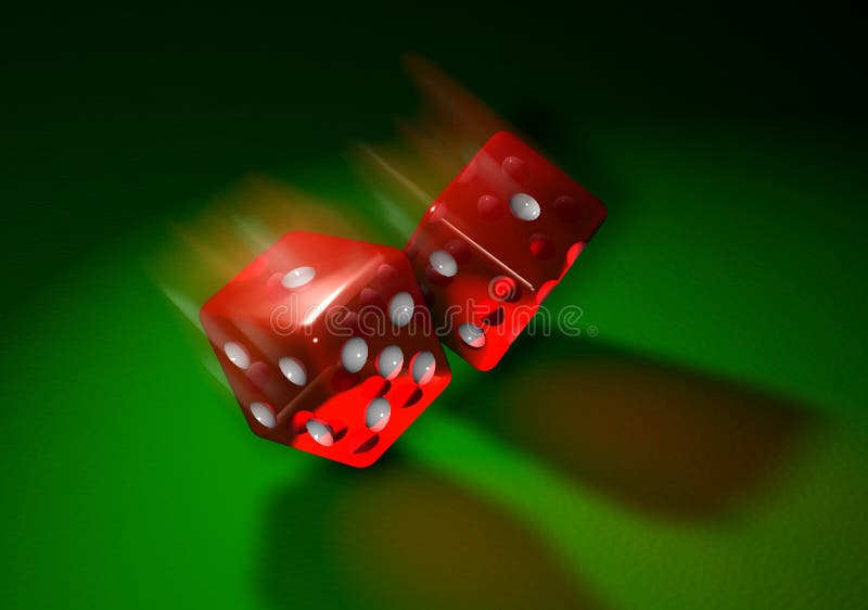Red-dice-toss