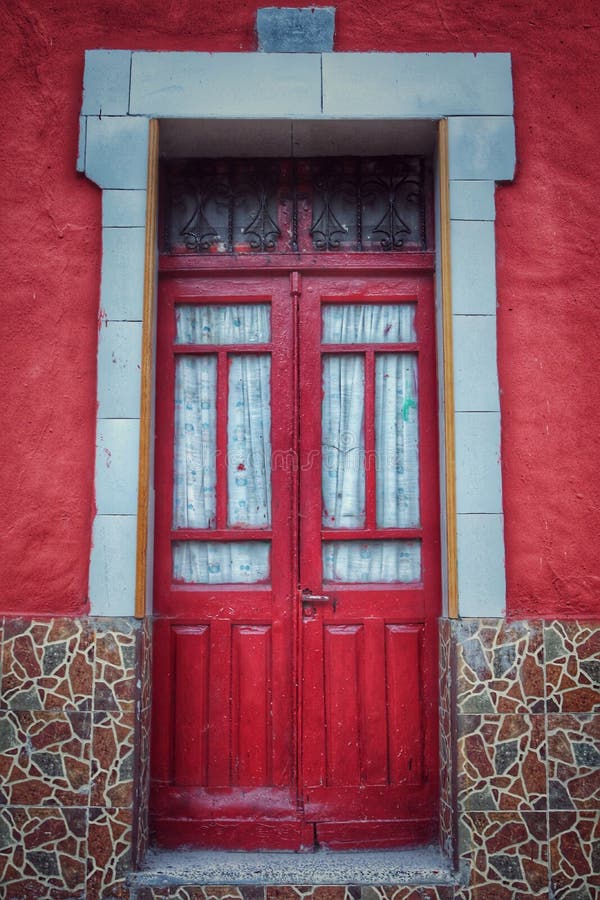 Red door royalty free stock image Red door royalty free stock image