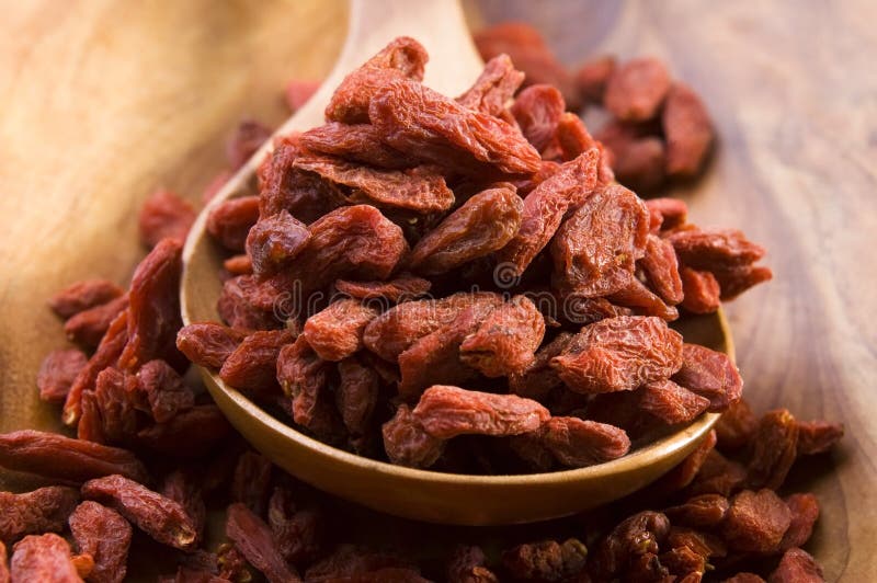 Red dried goji berries stock photo. Image of food, chinese 25114756