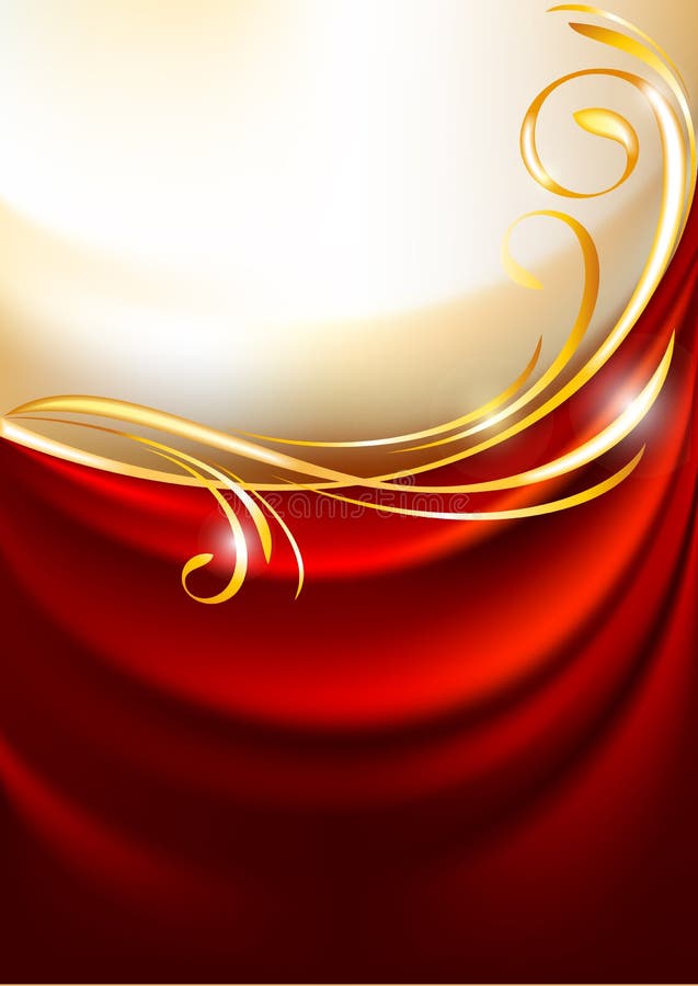 Luxurious Vector background red gold Images for a fancy look