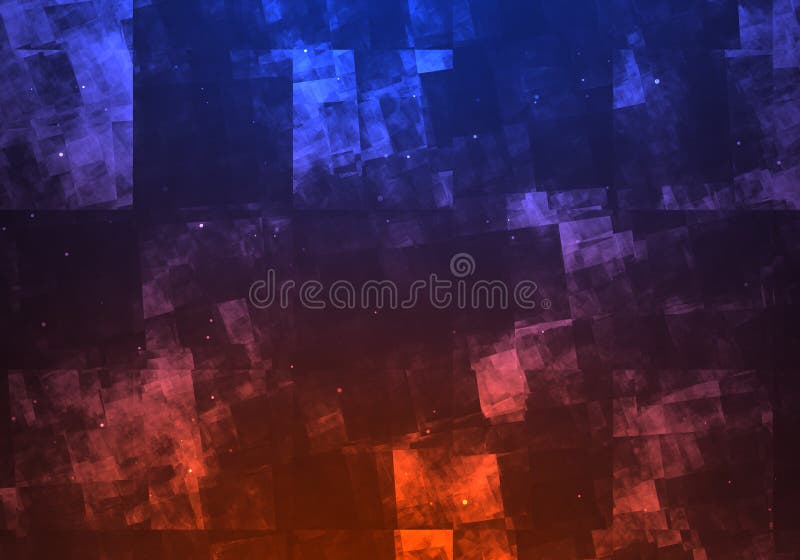 Red fire versus blue ice dynamic abstract background with star texture vector illustration Red fire versus blue ice dynamic abstract background with star texture vector illustration