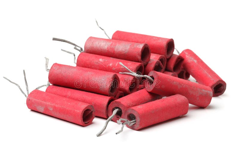 Red Firecrackers stock image. Image of cracker, firecrackers 104990593