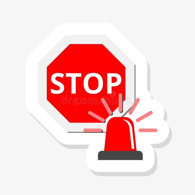 flashing light symbol