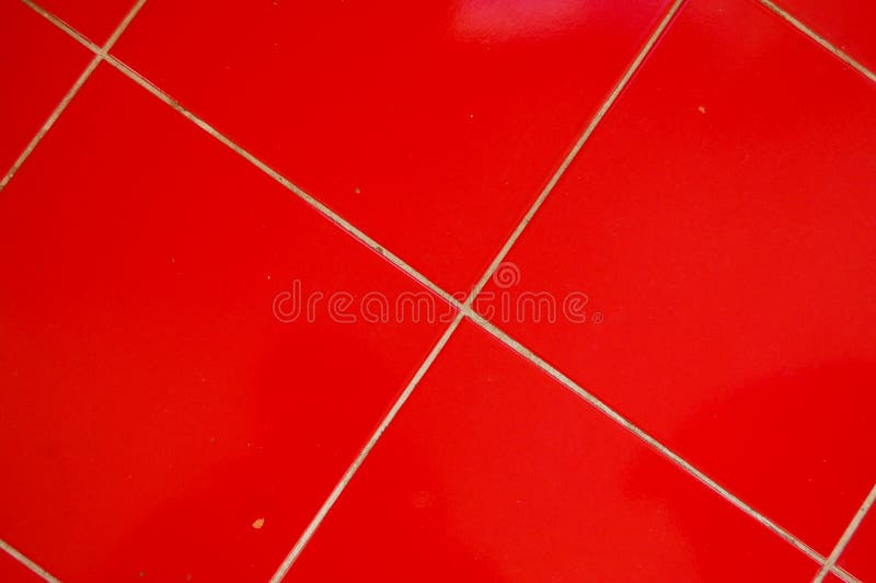 Red Floor Tiles in the Kitchen Stock Photo Image of tiles, texture 110269688