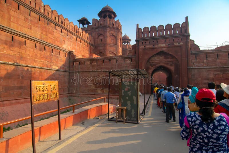 Red Fort, New Delhi, Indie zdjęcie stock Red Fort, New Delhi, Indie zdjęcie stock