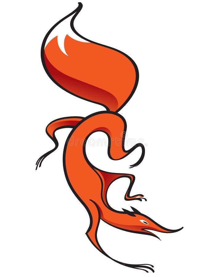 Red Fox vector illustration