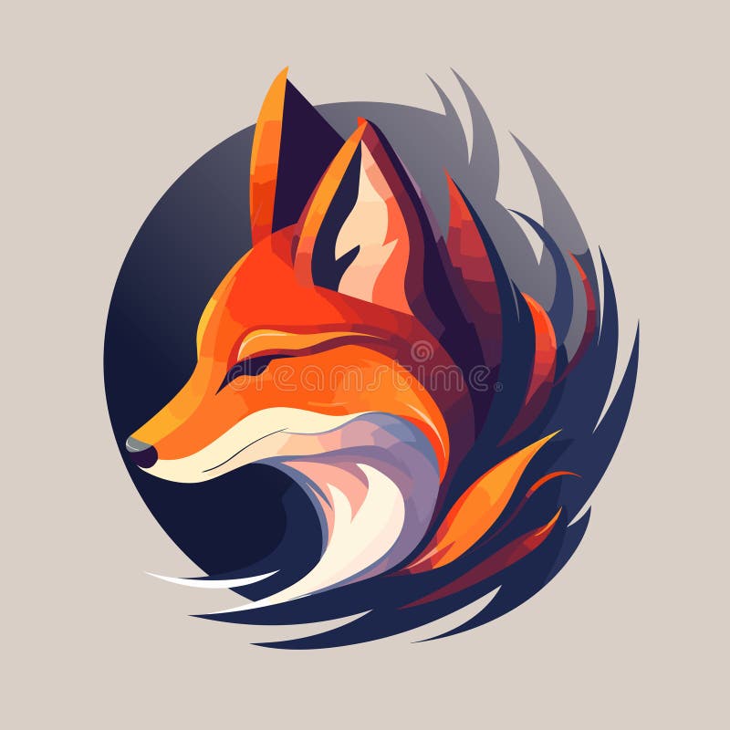 Red Fox Circle Stock Illustrations 706 Red Fox Circle Stock