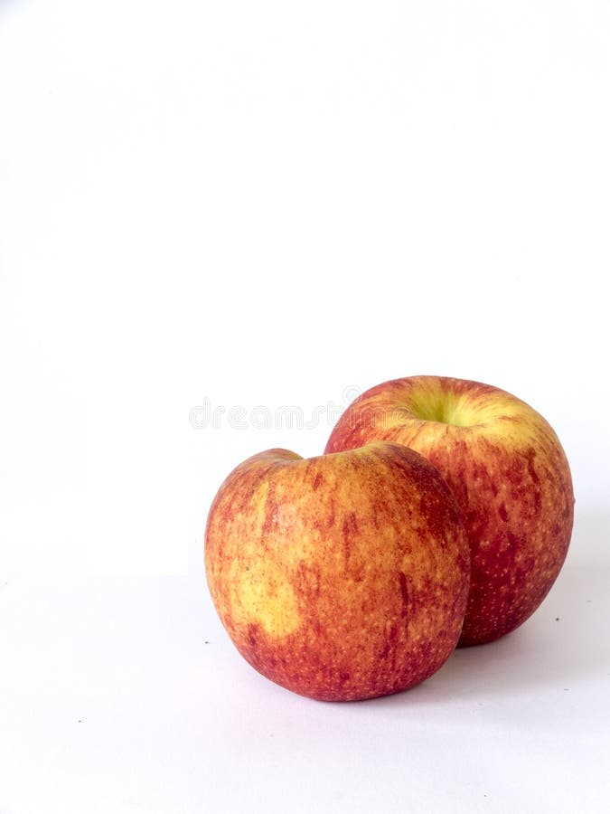 Red Fuji Apple with Half Slice Stock Image Image of ripe, nature