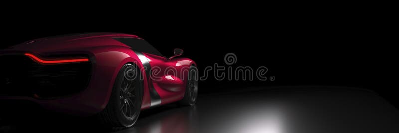 Sports Car Side Profile Stock Illustrations 450 Sports Car Side