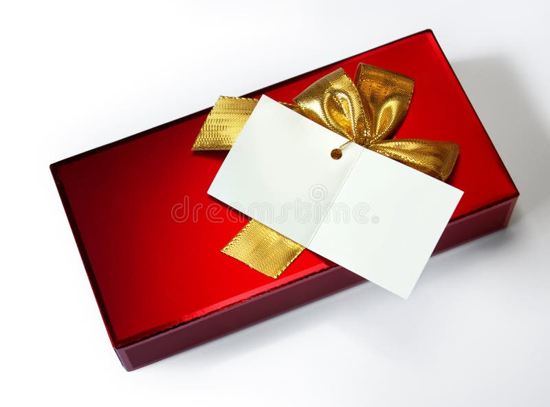 Red Gift royalty free stock image